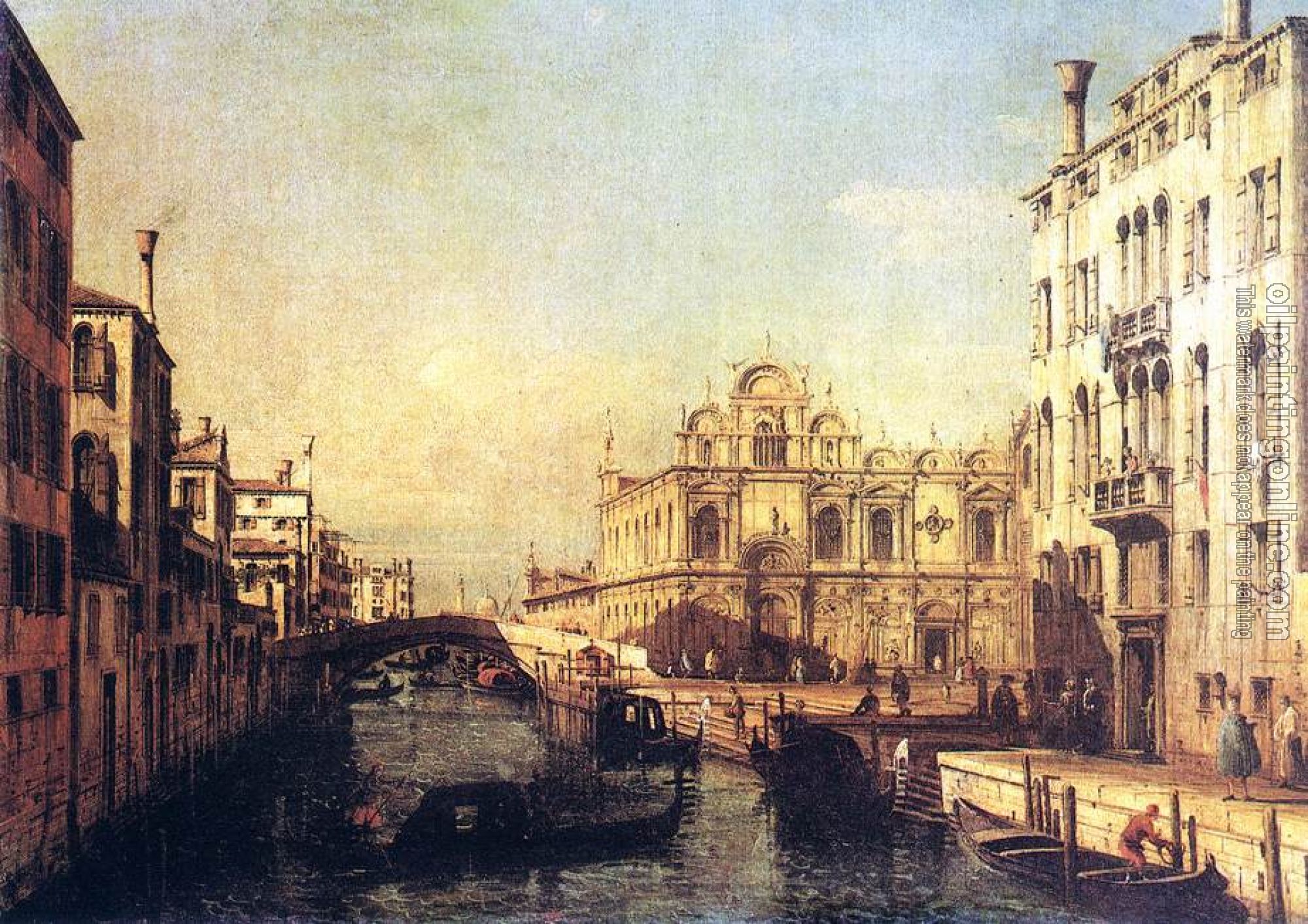 Bellotto, Bernardo - The Scuola of San Marco